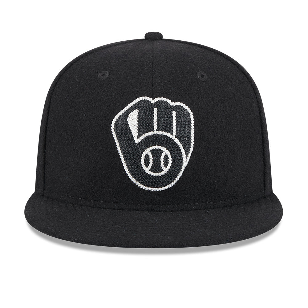 Diet Starts Monday X New Era Cap 5950 Milwaukee Brewers "Can't Teach Taste"