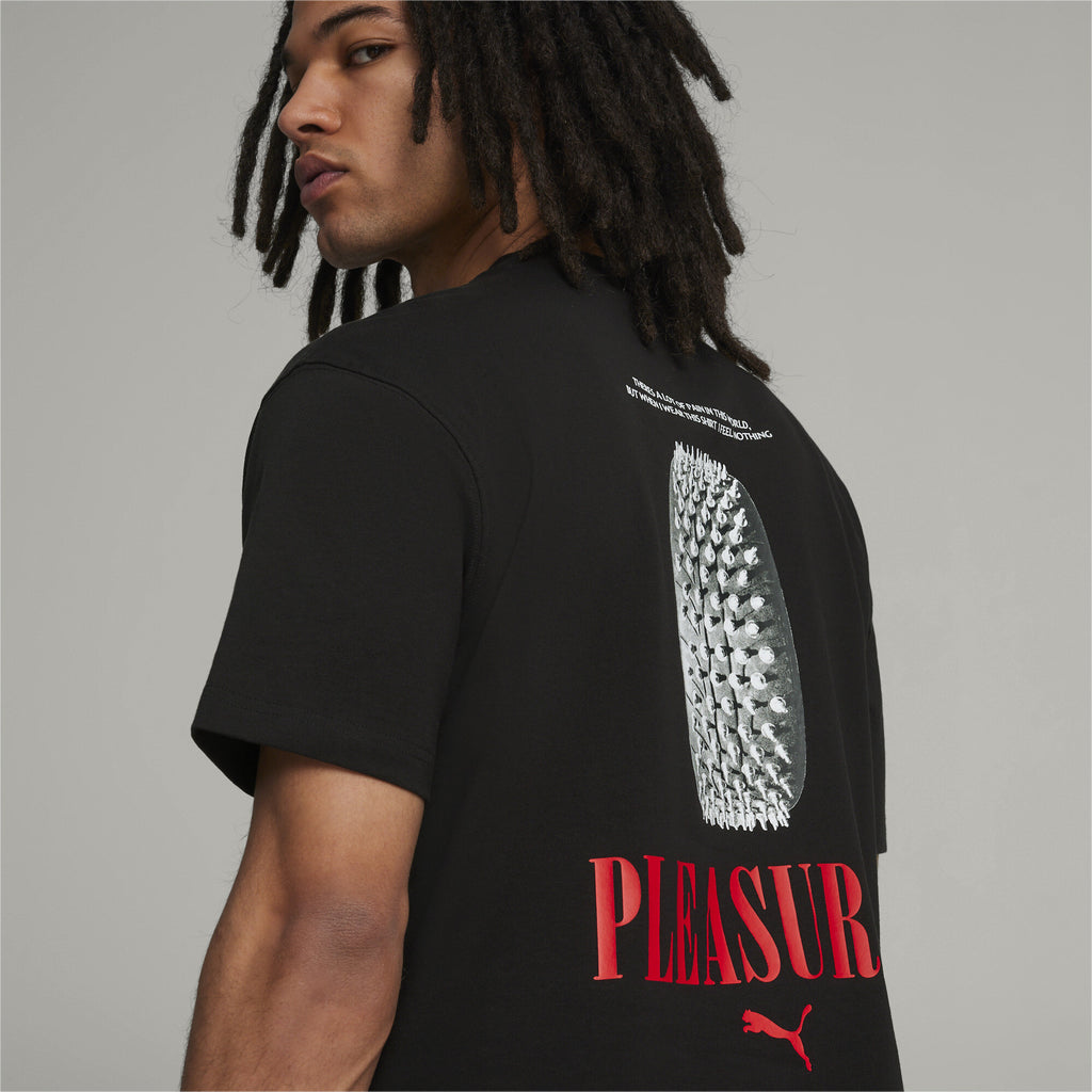 Pleasures X Puma Graphics SS Tee - Black