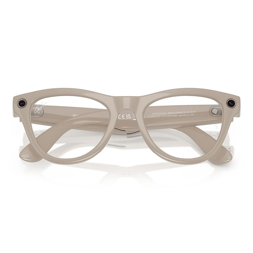 Meta X Ray-Ban Skyler "Gen 2"  - Shiny Chalky Grey/Transitions Sapphire
