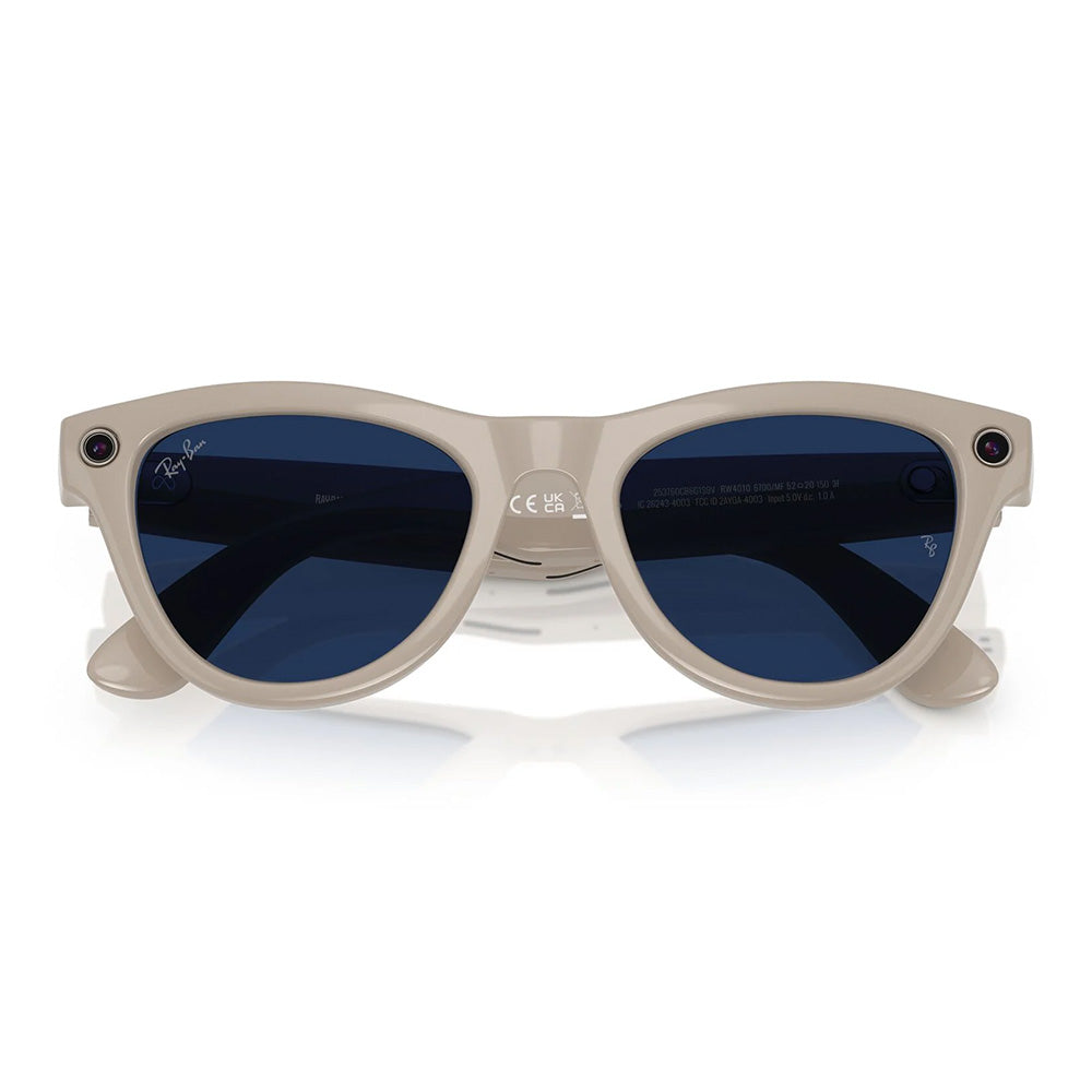 Meta X Ray-Ban Skyler "Gen 2"  - Shiny Chalky Grey/Transitions Sapphire