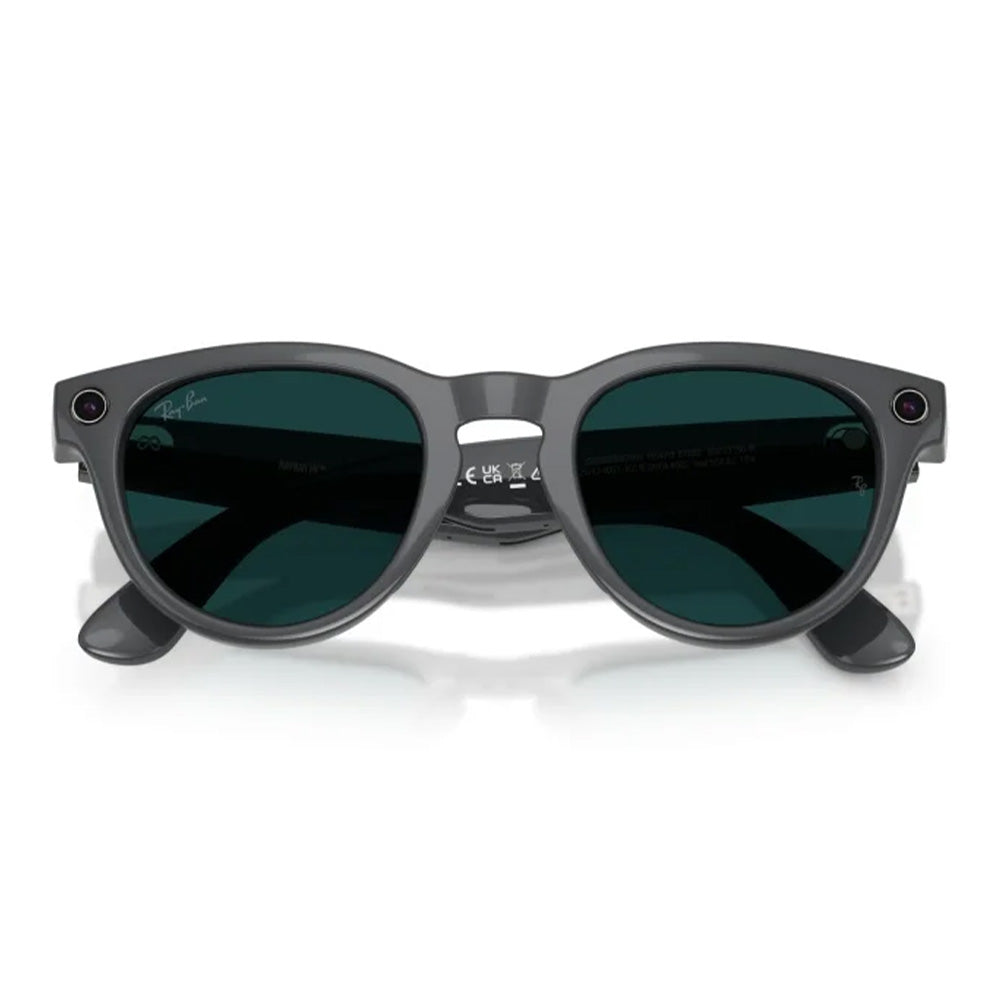 Meta X Ray-Ban Headliner "Gen 2"  - Shiny Astroid Grey/Transitions Emerald
