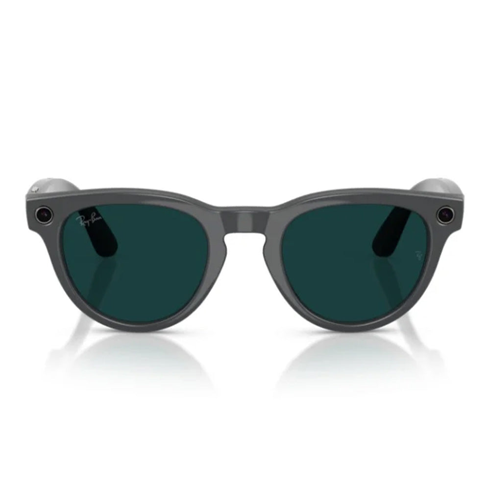 Meta X Ray-Ban Headliner "Gen 2"  - Shiny Astroid Grey/Transitions Emerald