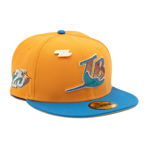 Fresh Rags X New Era Tampa Bay Rays 25th Anniversary Trop Side Patch - 9Forty Aframe Snapback