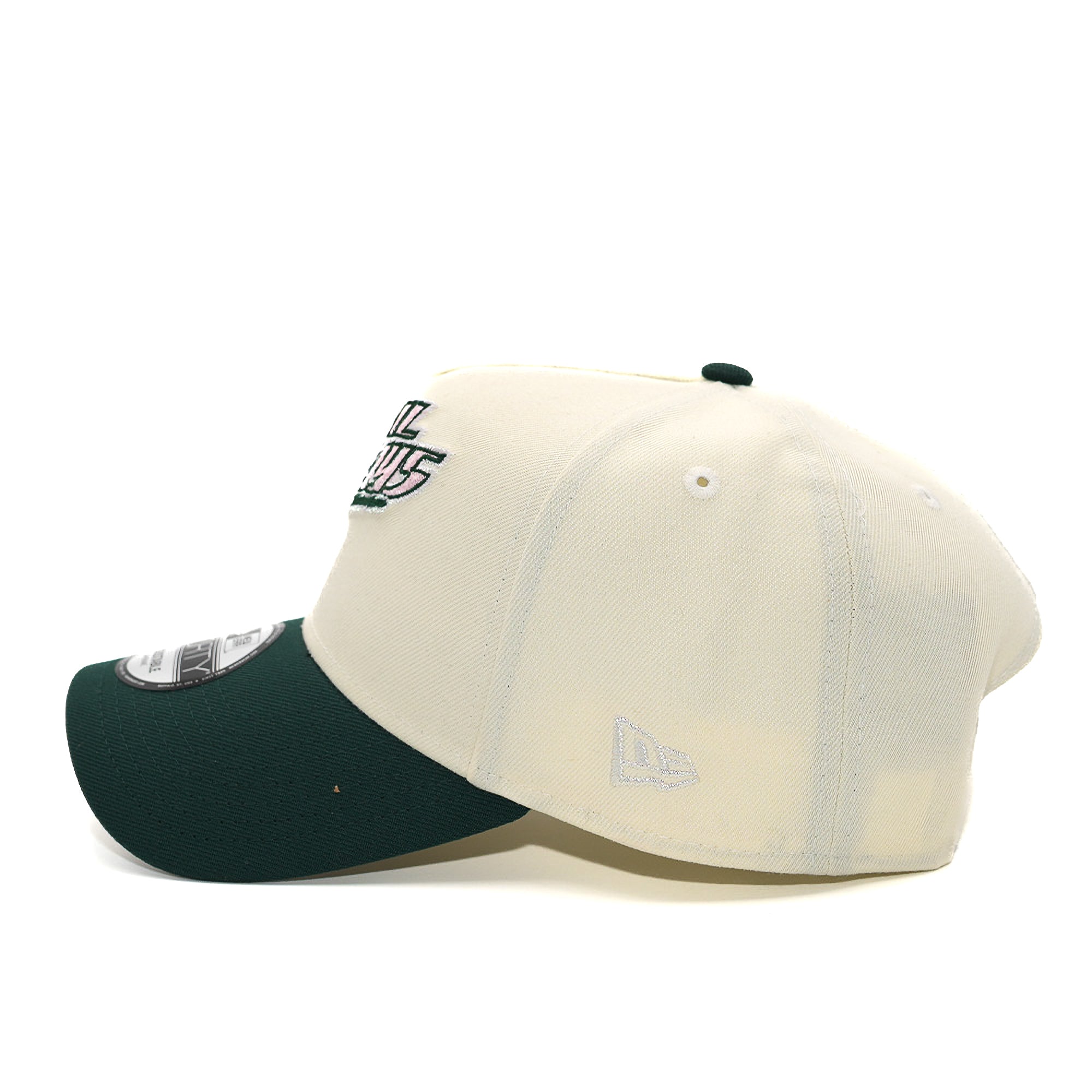 New Era 940 A-Frame Tampa Bay Rays "25 Seasons" Emerald Pink Snapback - FRSH Exclusive