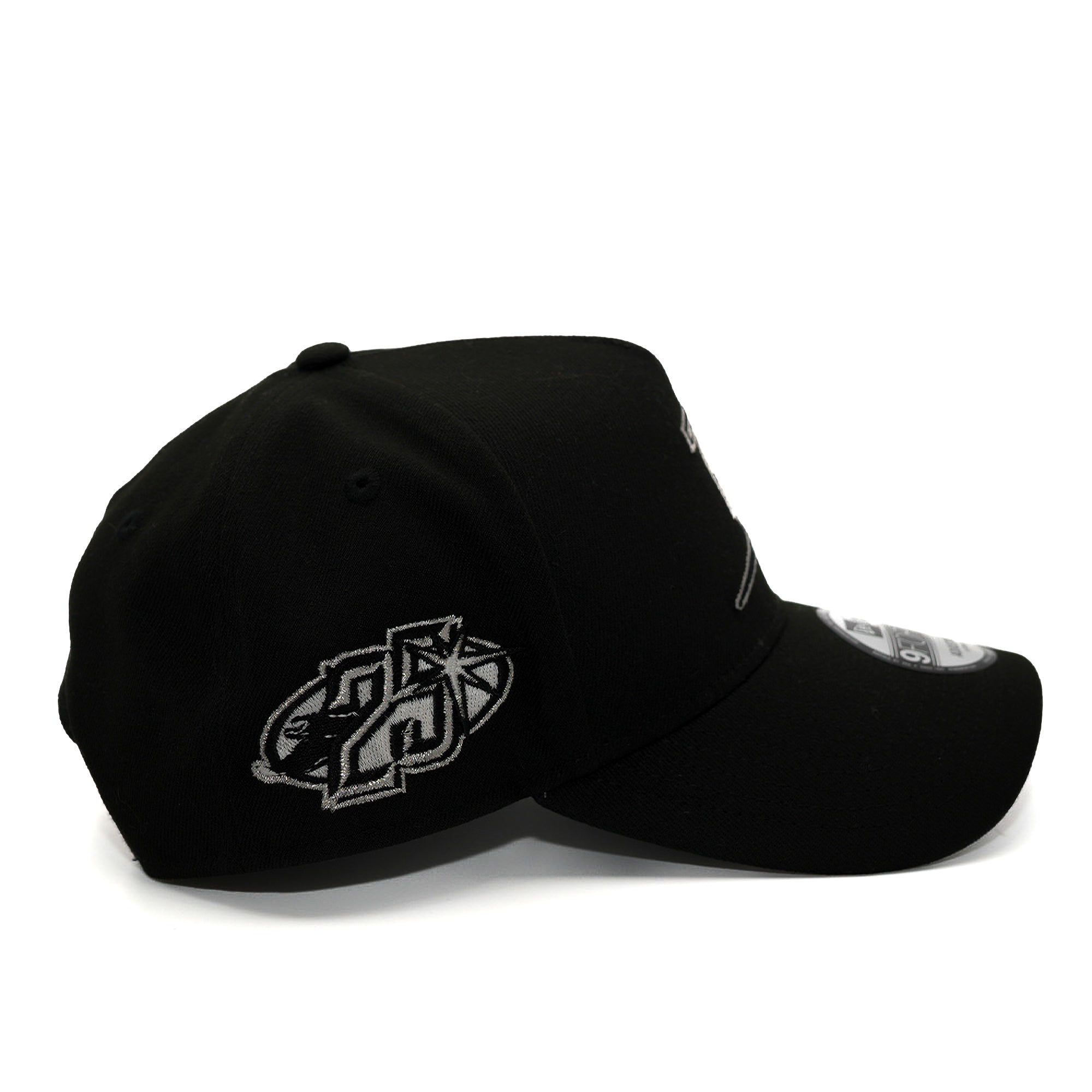New Era 940 A-Frame Tampa Bay Rays "25 Seasons" Metallic Silver Snapback - FRSH Exclusive
