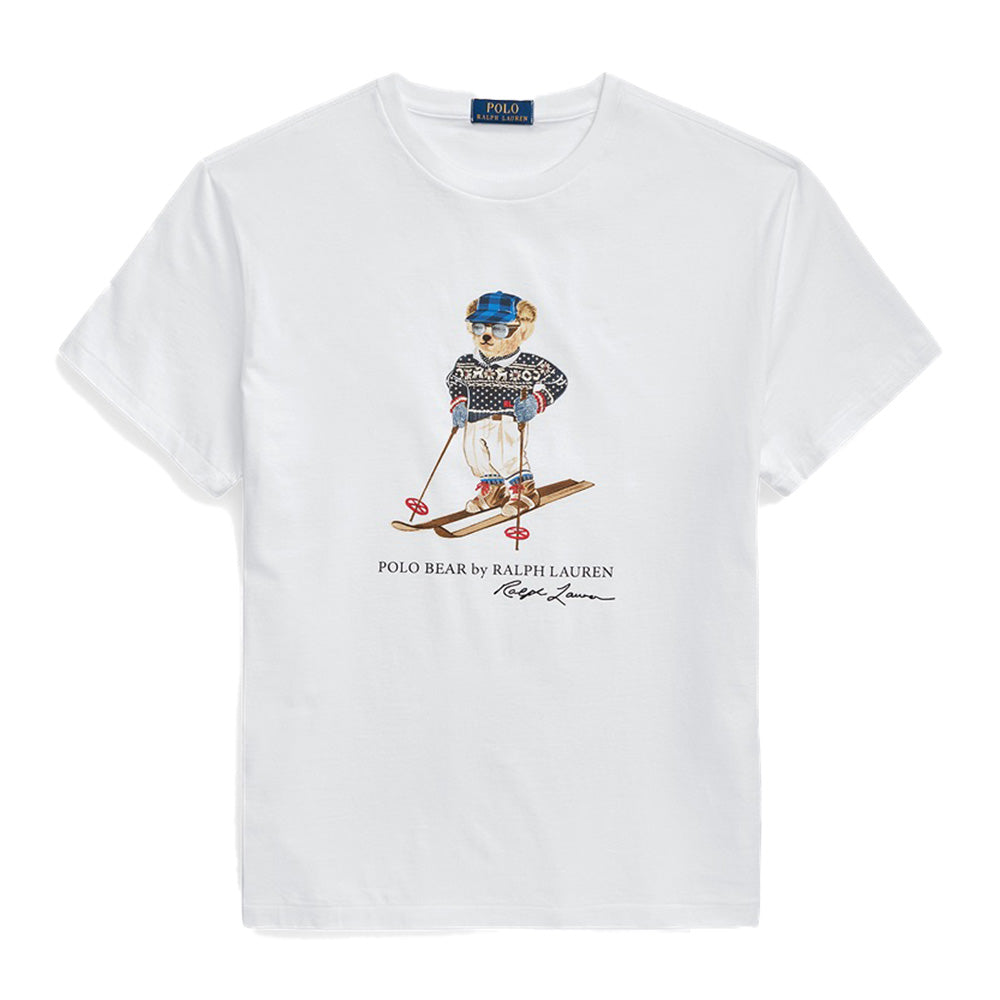Polo Ralph Lauren  Heritage Ski Bear SS Tee - Classic Fit  White  710854497030