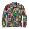 Polo Ralph Lauren Multi Plaid Madres Patchwork SS Woven