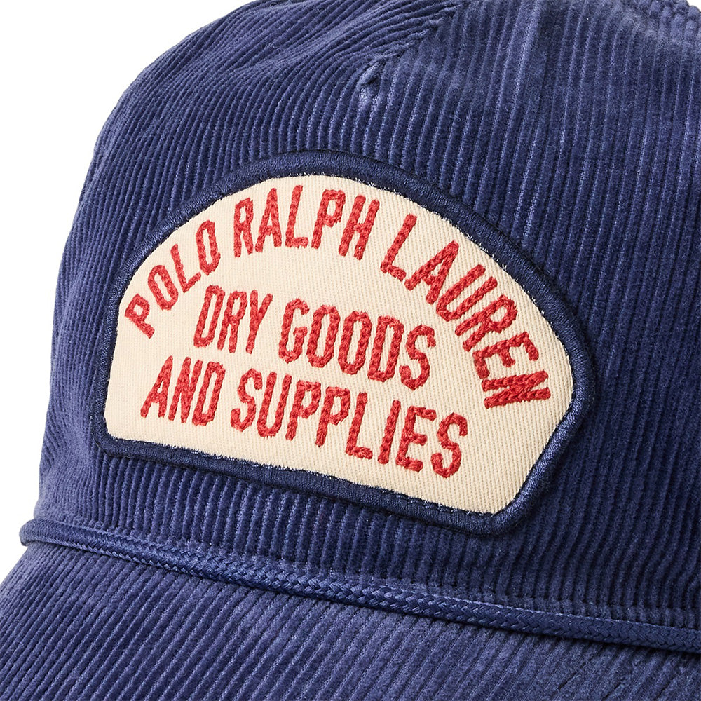 Polo Ralph Lauren Dry Goods Vintage Corduroy Snapback Trucker Hat