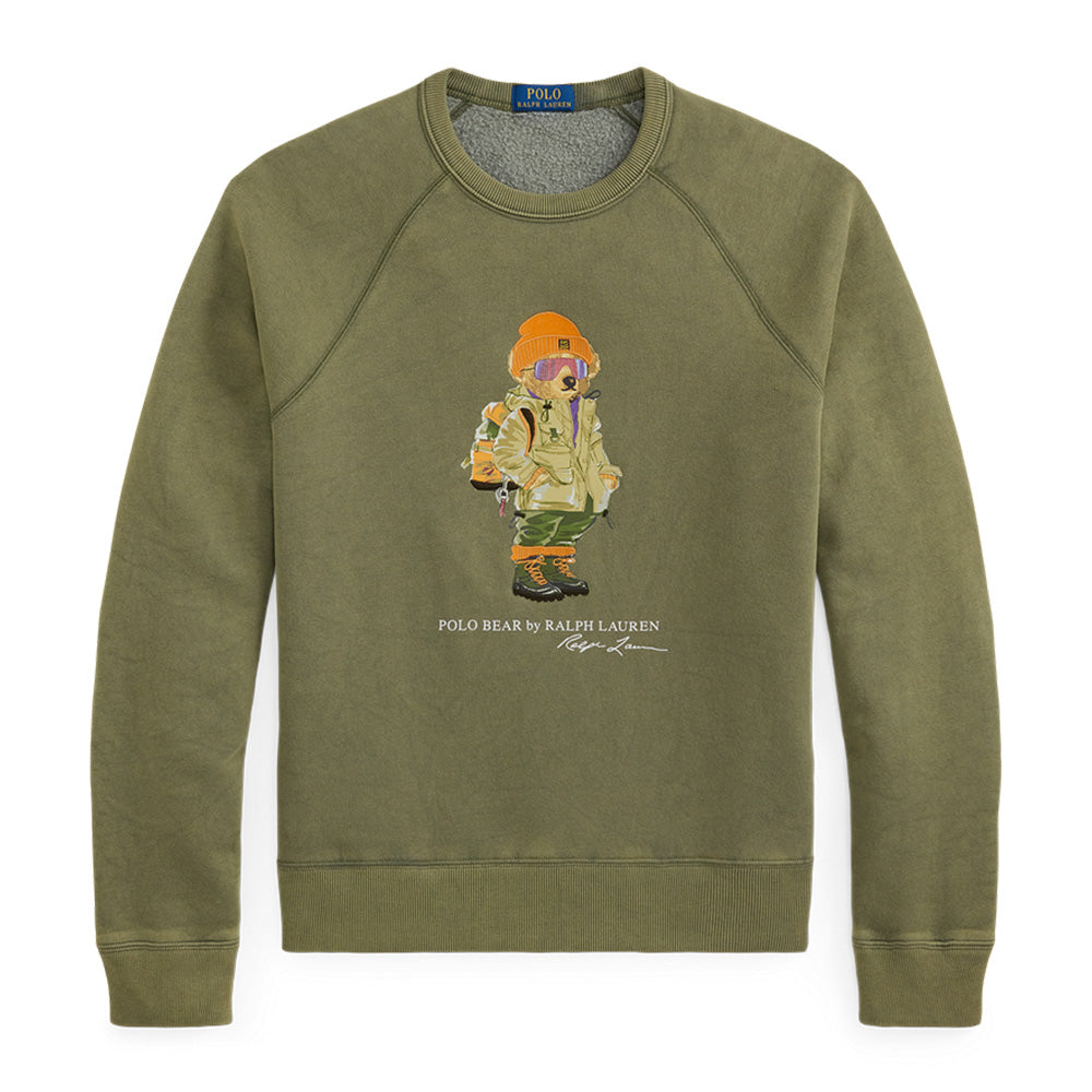 Polo Ralph Lauren Novelty Red Rock Bear Crewneck Sweater