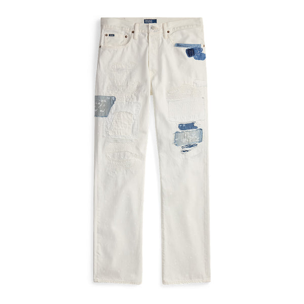 Polo Ralph Lauren Heritage Straight Novelty Repair Rigid Denim
