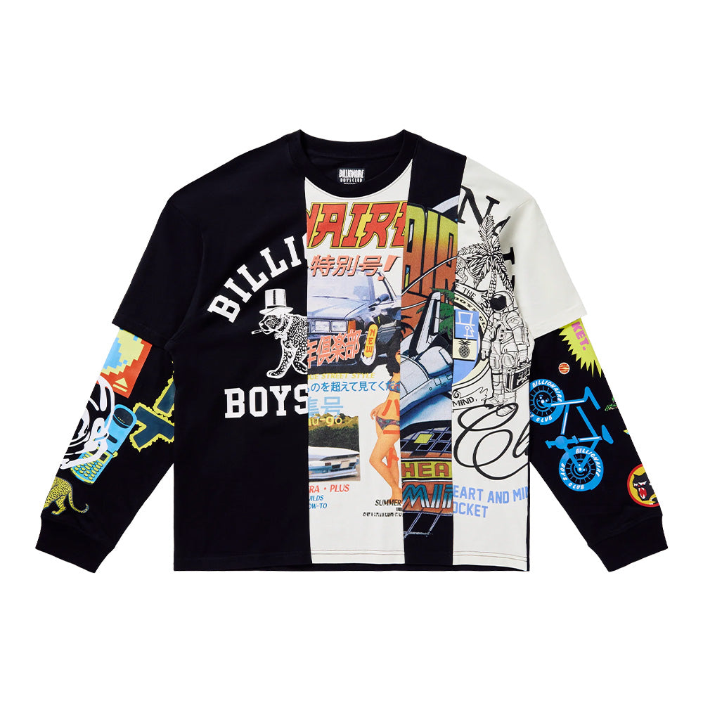 Billionaire Boys Club Original LS Knit Panel Tee