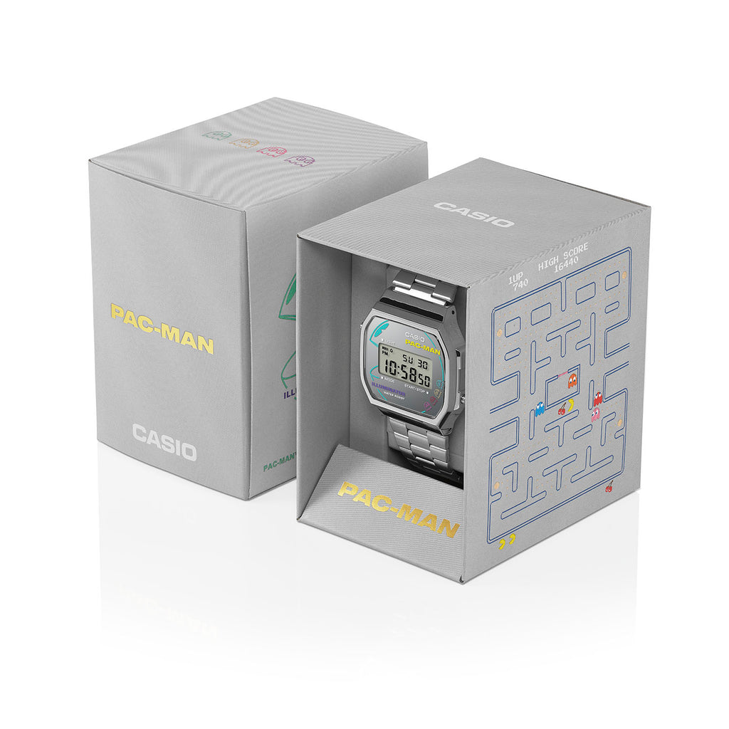 Pacman X Casio Vintage Silver "Ghosts" 45th Anniversary