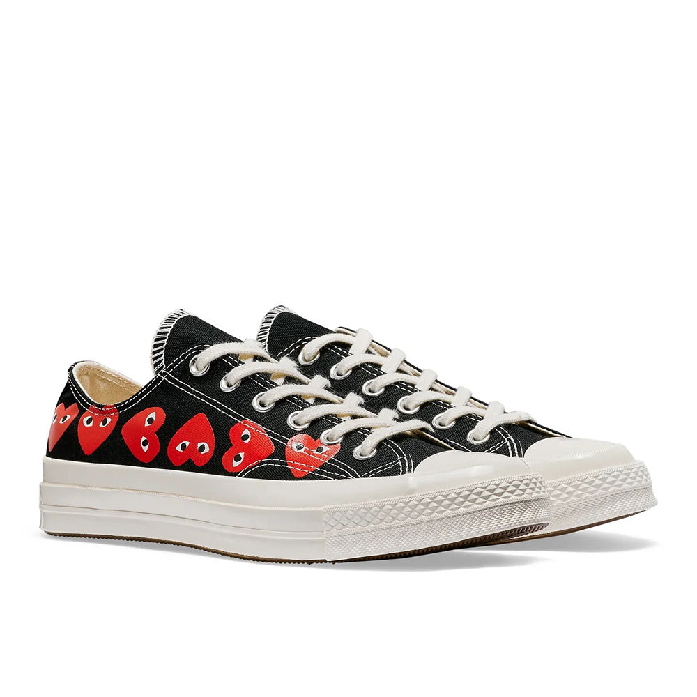 COMME DES GARÇONS X Converse Multi Heart Chuck 70 Lo Top