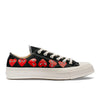 AZ-K126-001-1 - COMME DES GARÇONS X Converse Multi Heart Chuck 70 Lo Top