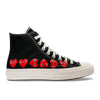 AZ-K127-001-1 - COMME DES GARÇONS X Converse Multi Heart Chuck 70 Hi Top