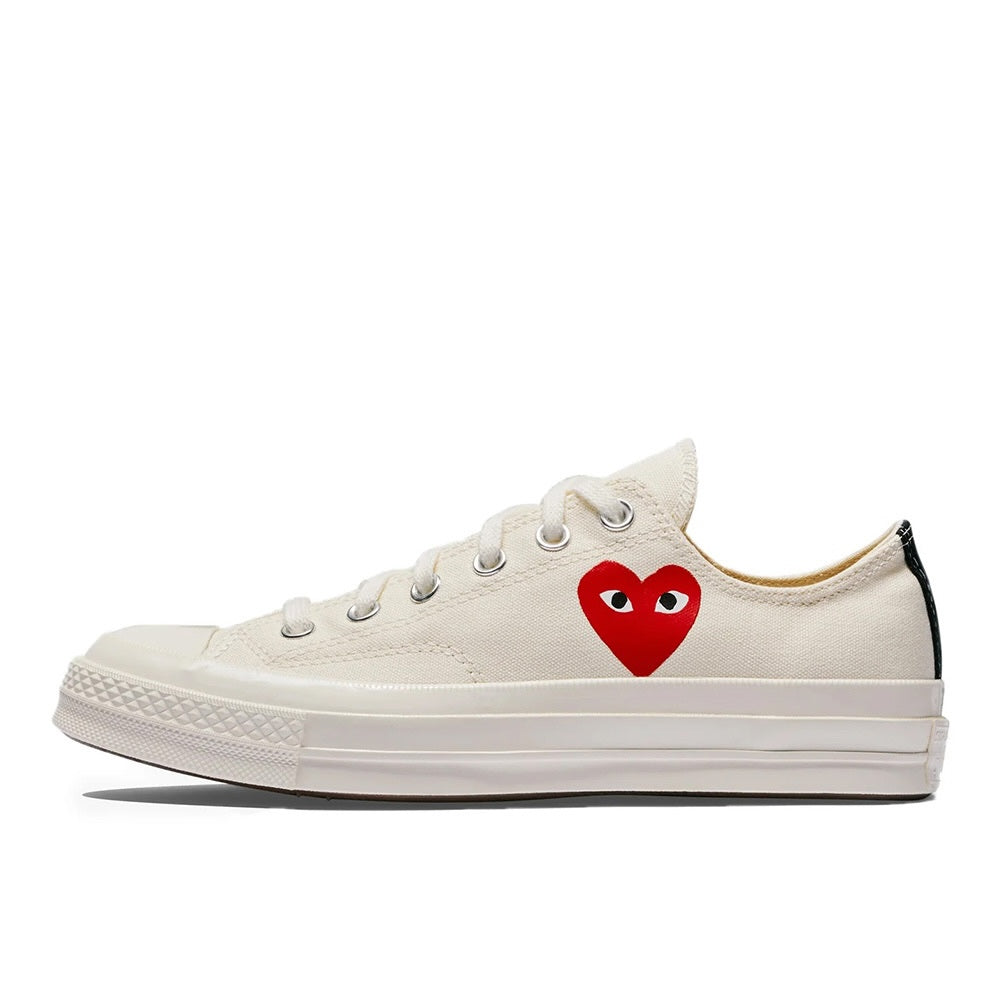 Comme des Garçons Homme HF-P007 XS COMME DES GARÇONS X Converse OG Small Heart Chuck 70 Lo Top
