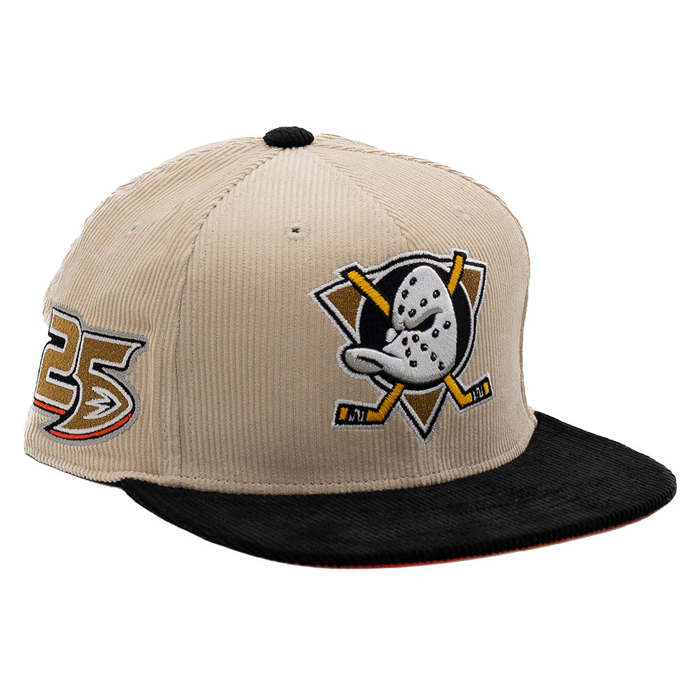 Mitchell & Ness Anaheim Ducks Vintage Fitted Hat - 7 3/8 Each