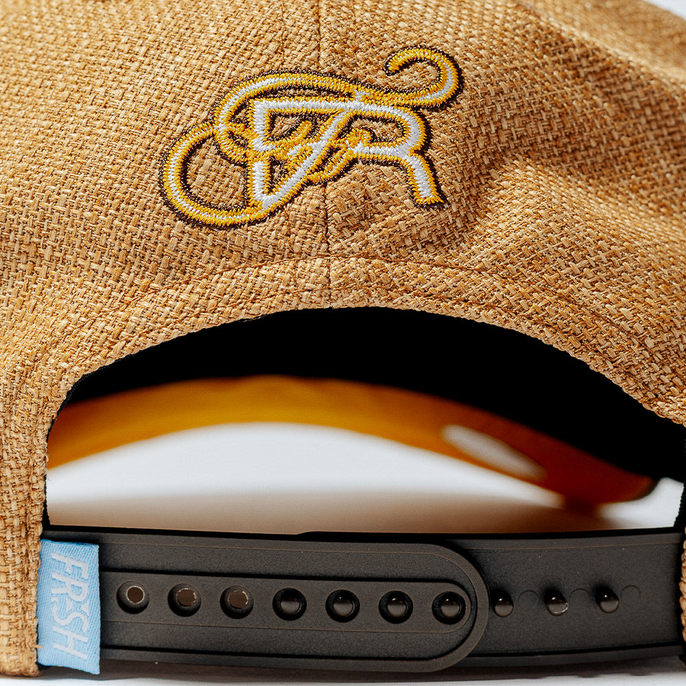 FRSH x 47 x Tampa Bay Rays Micro Burlap "Built To Bloom" Sunflower Ray Snapback
