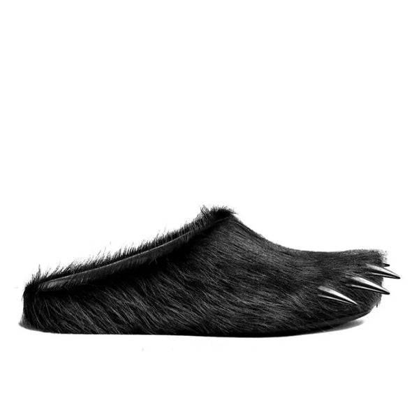 Bravest Studios Bear Claw Mules - Black – Fresh Rags FL display picture 1