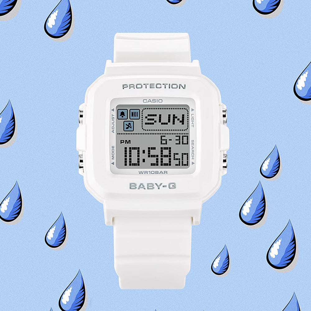 Casio Baby-G "BGD10L-7" Series - White