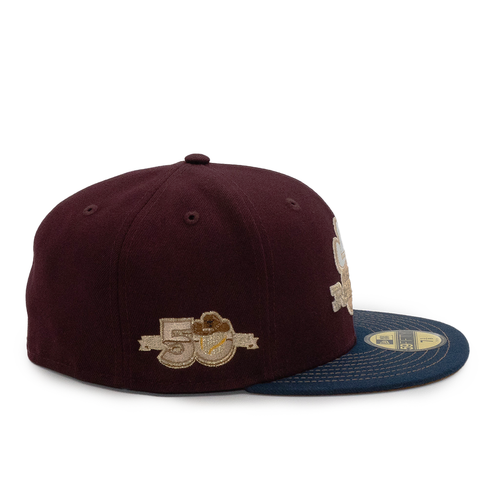 FRSH X New Era Cap 5950 Texas Rangers 50th Anniversary Side Patch - 'Restock"