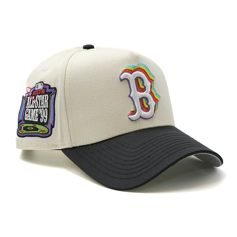 FRESH RAGS X NEW ERA TAMPA BAY RAYS Script 2008 World Series SIDE PATCH - 9FORTY AFRAME SNAPBACK