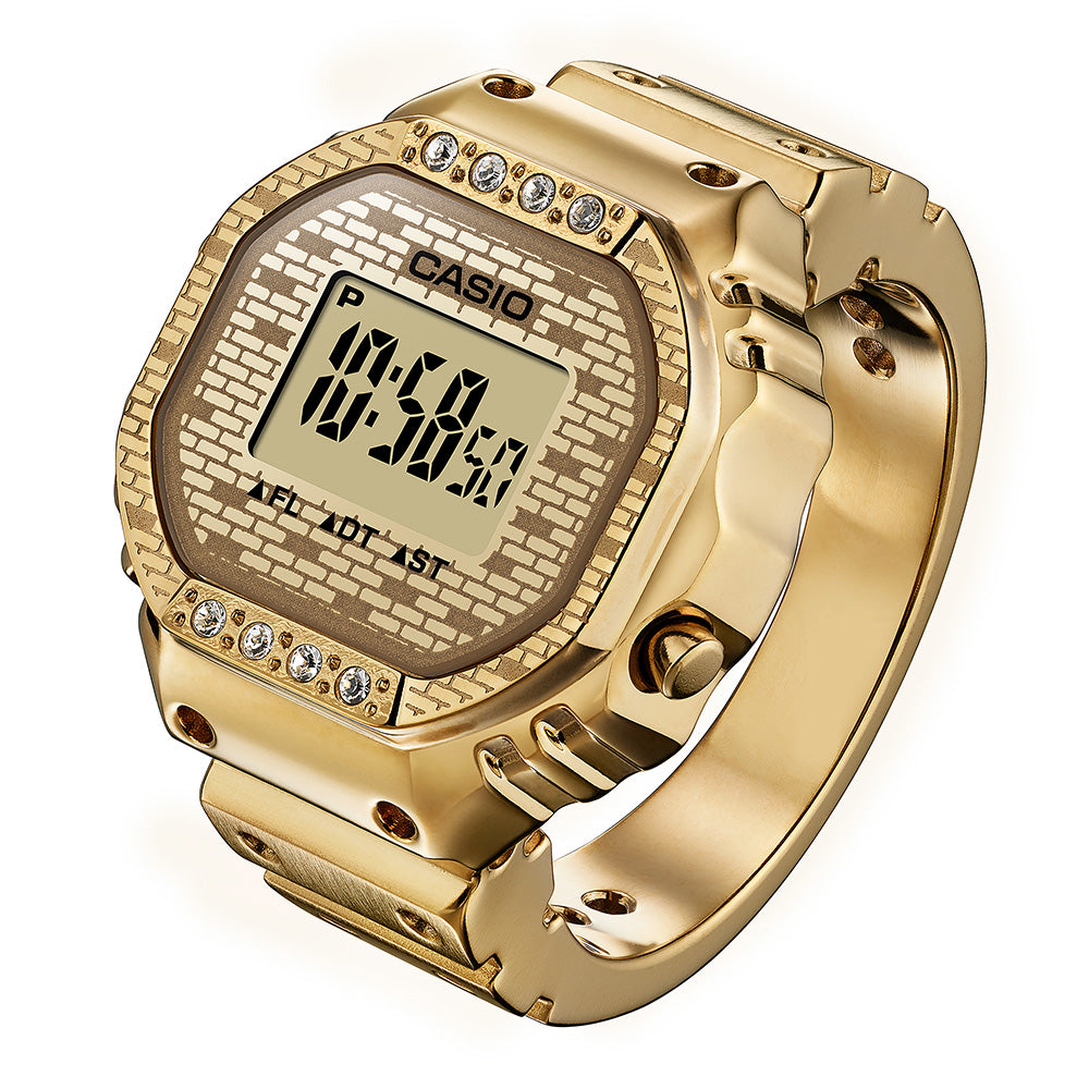 J Balvin X Casio Vintage "Ring Watch' Gold