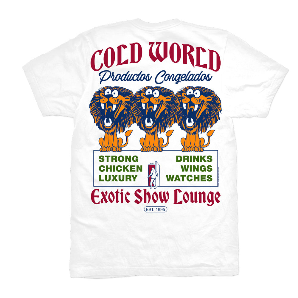 Cold World Exotic Show Lounge SS Tee