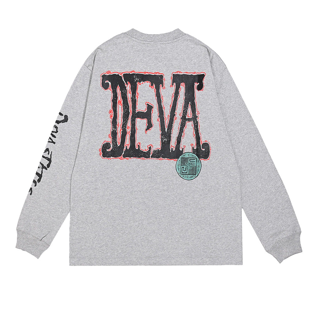 DevàStates Rooster GFX Retro LS Tee