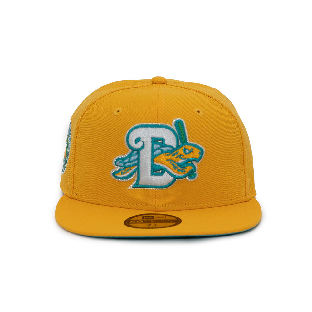 Oakland Athletics Tonal 2-Tone 59FIFTY Fitted Hat in Yellow and Cream 7 3/8 / Yellow and Cream