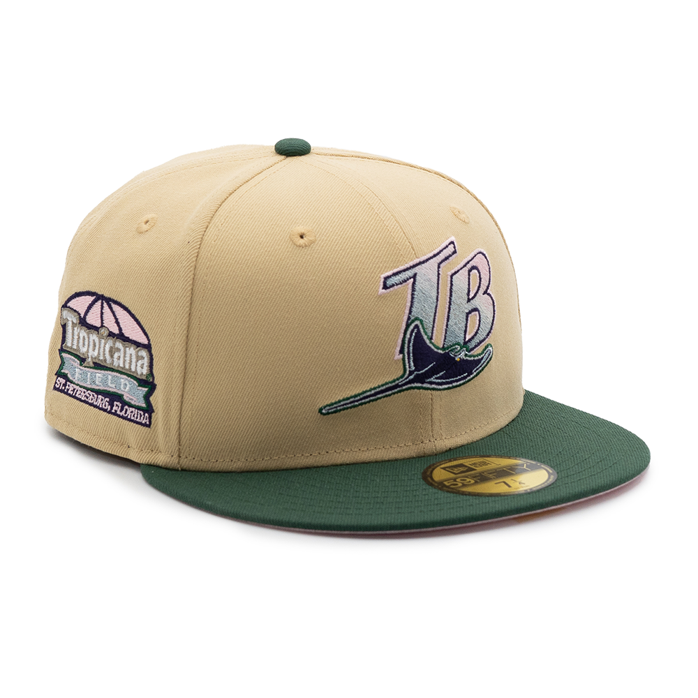 59FIFTY Tampa Bay Rays Green/Sky/Gray 25th Anniversary Patch