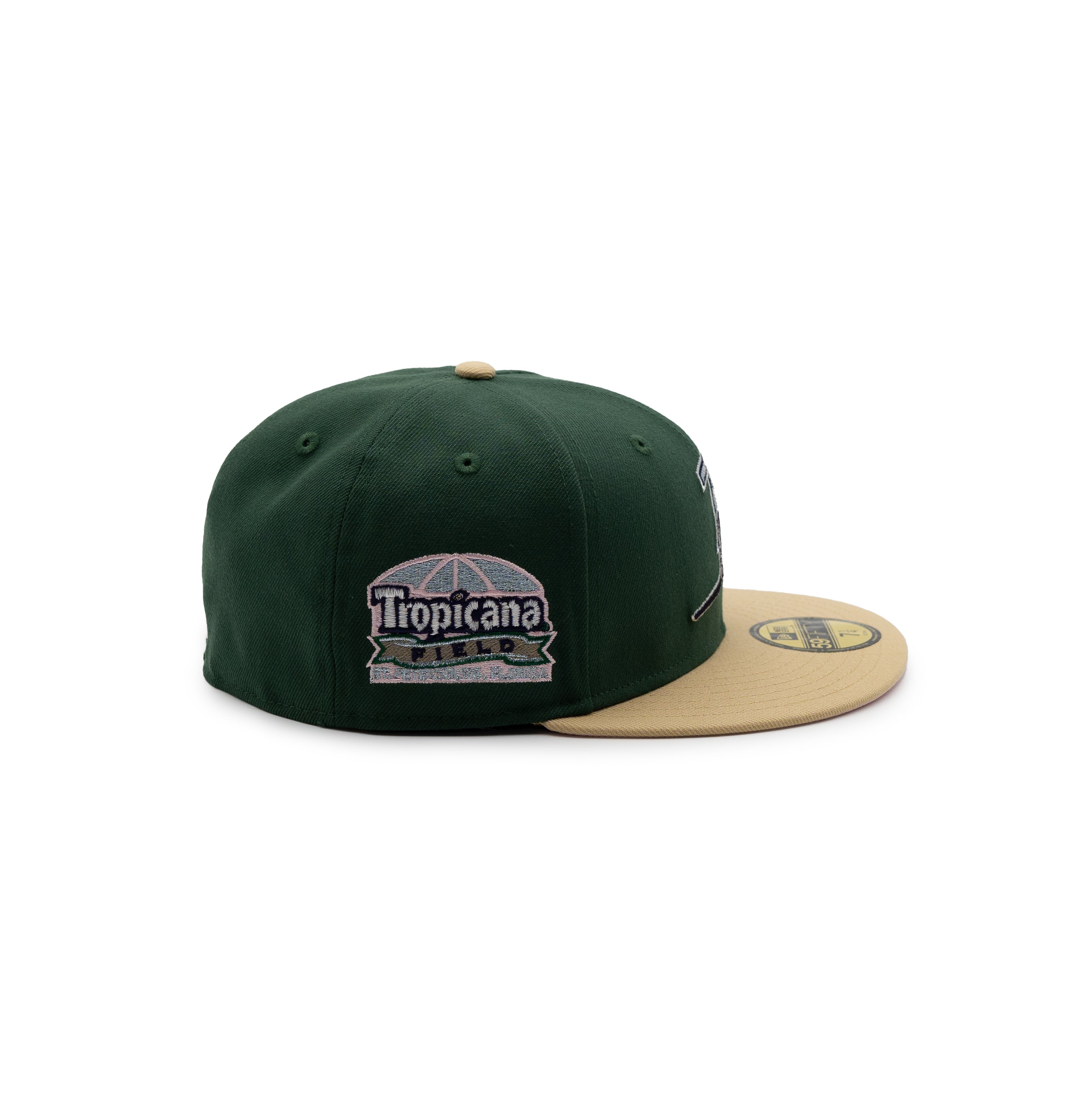 NEW ERA CAP 59FIFTY Tampa Bay Rays Tropicana SIDE PATCH "Mothers Days" PACK FRSH EXCLUSIVE