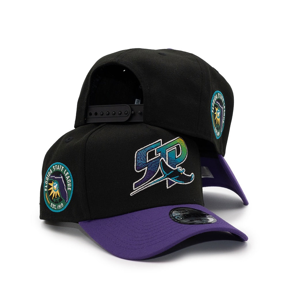 Fresh Rags X New Era Cap STP Rays FSL Side Patch - 9Forty AFrame Snapback