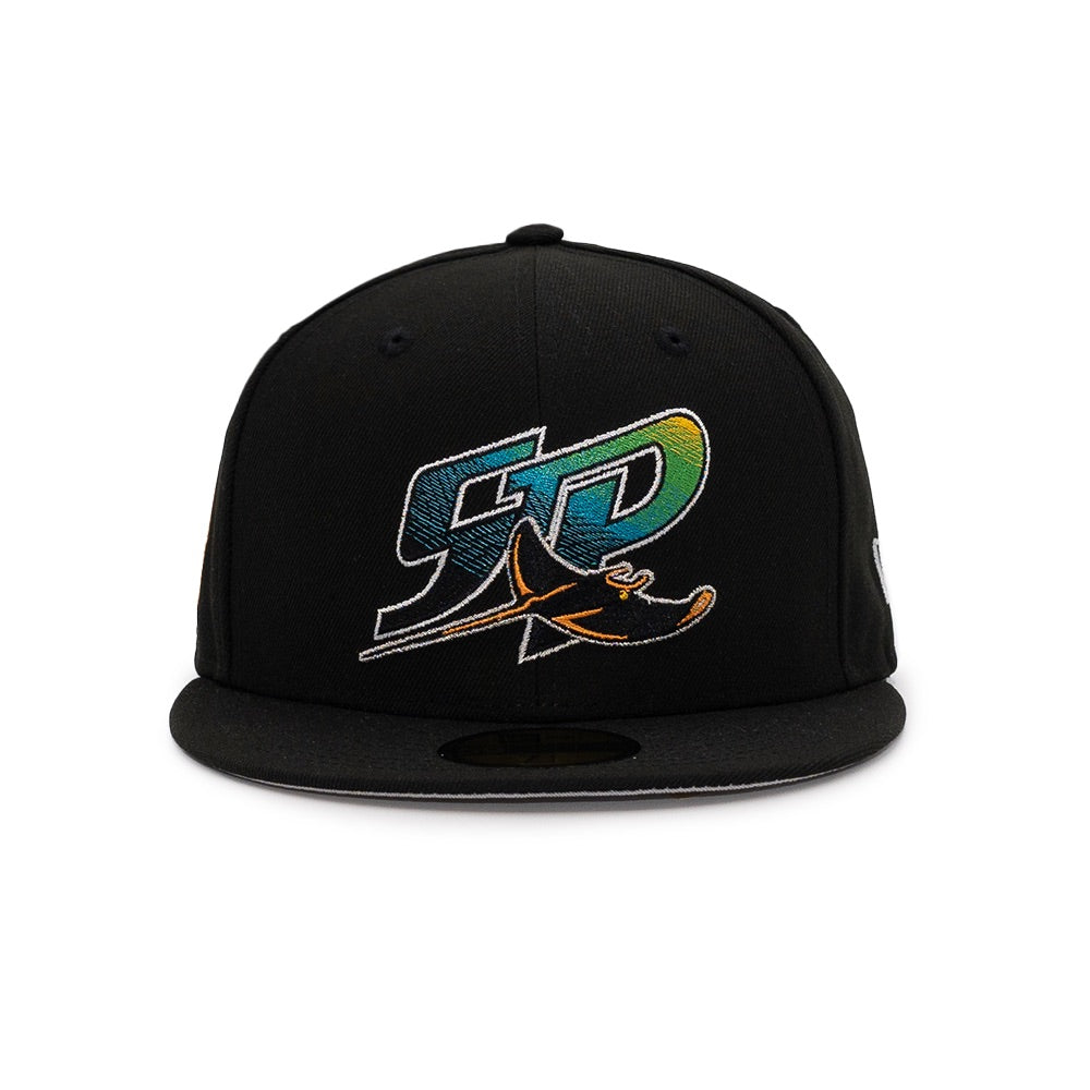 Tampa Bay Rays Black with Green UV Tropicana Field Sidepatch 5950
