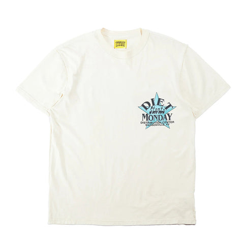 Diet Starts Monday City Of Angels SS Tee - Antique White
