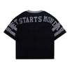 Diet Starts Monday Knit Mesh Jersey - Cropped