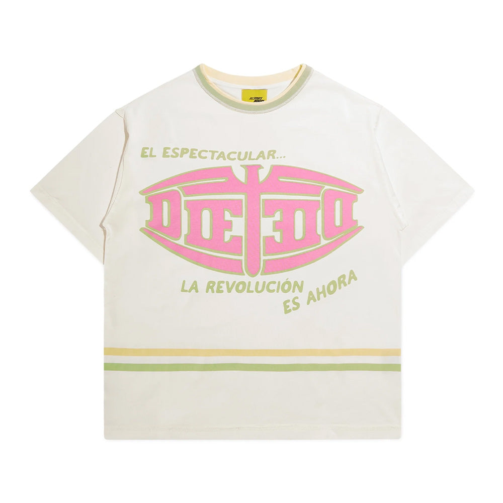 Diet Starts Monday EL Espectacular Binded Collar SS Tee