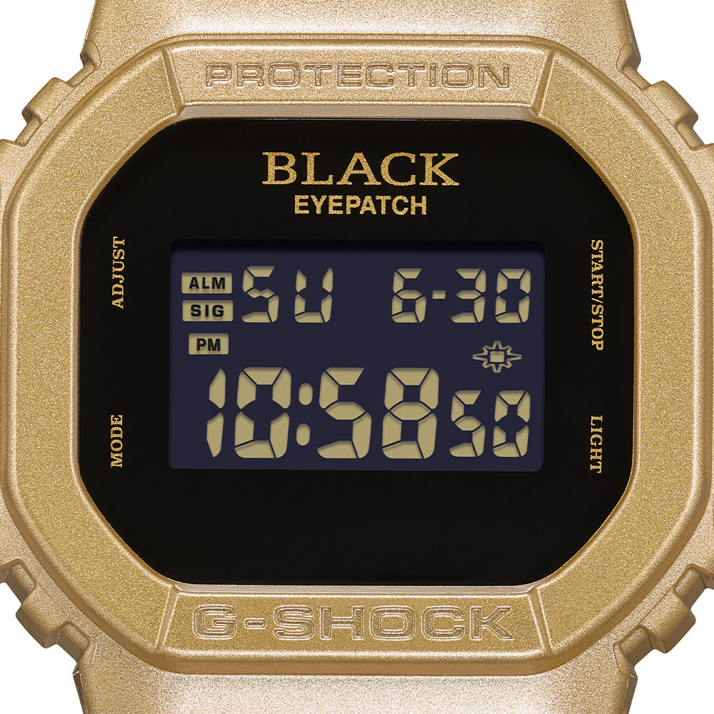 Black Eye Patch x G-Shock 5600 Series "Time Is Money"