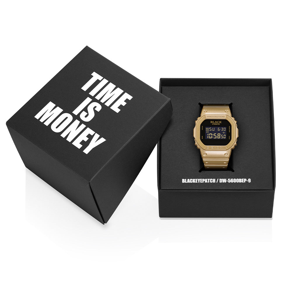 Black Eye Patch x G-Shock 5600 Series "Time Is Money"