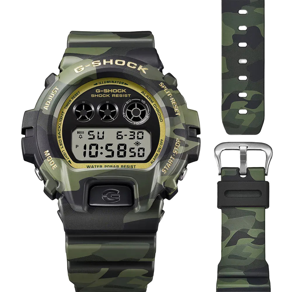 G-Shock 6900 Digital Bold Camo Series - Full Camo