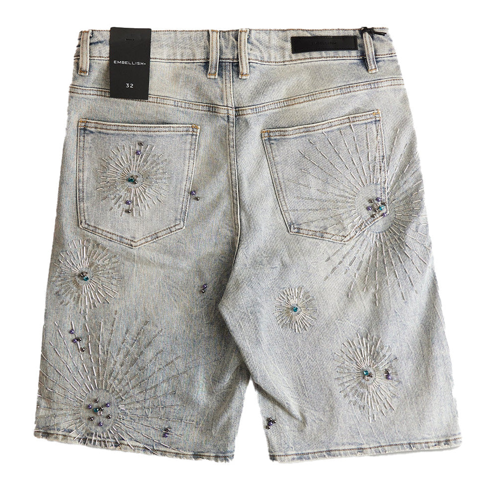 Embellish Krystos Denim Short