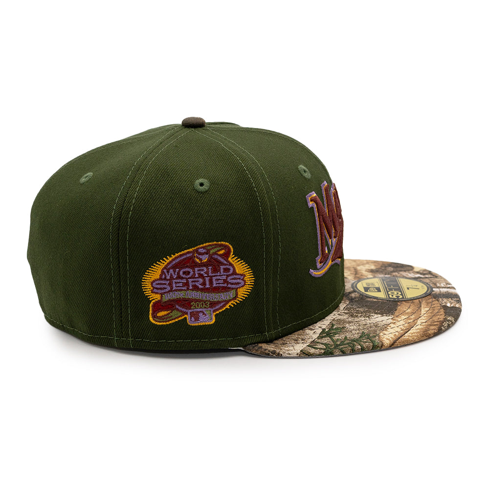 NEW ERA X FRESH RAGS 59FIFTY Florida Marlins Script 100th World