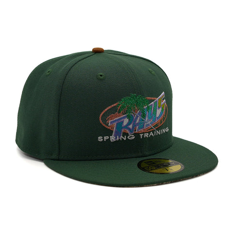 NEW ERA X FRESH RAGS 59FIFTY TAMPA BAY RAYS Script 2008 World Series SIDE PATCH