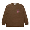 Gramicci Climbers Hand LS Tee - Brown