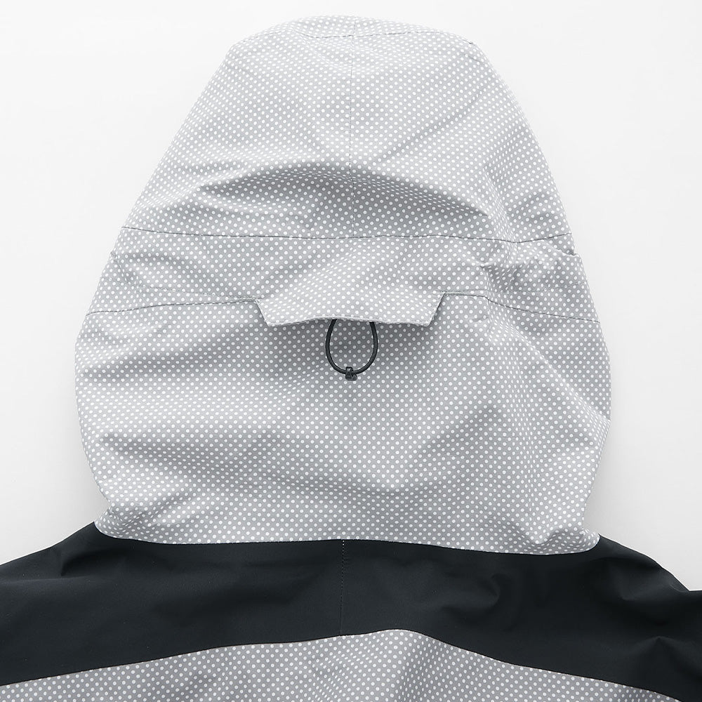 Gramicci 3L Guide Hooded Nylon Jacket "Dot Gradient"