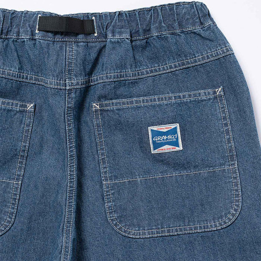 Gramicci Japanese Chambray Double Knee Pant - Blue