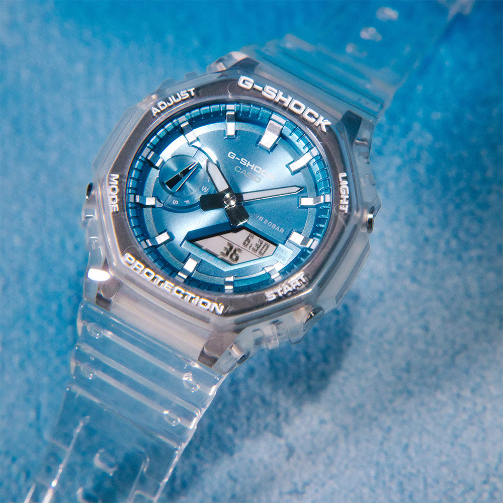 Casio G-Shock "GA2100BM-7A" Series - Translucent Sky Blue