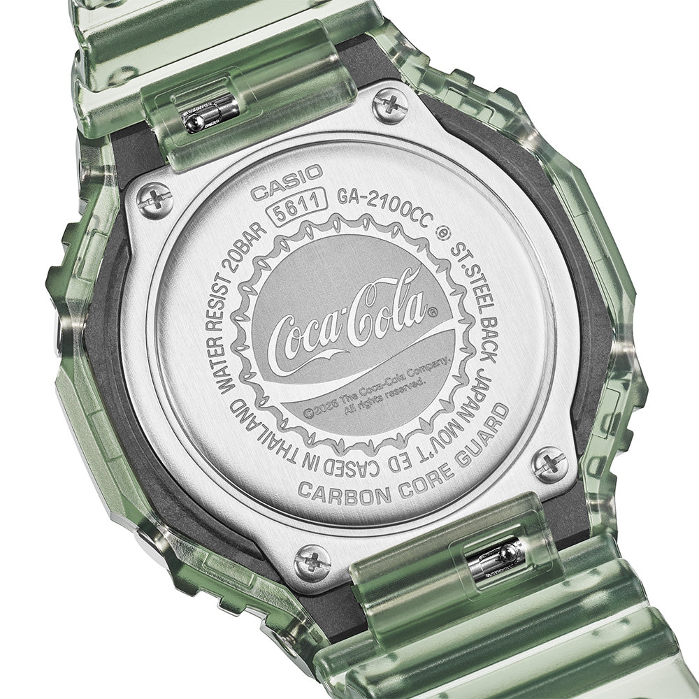 Coca Cola X Casio G-Shock 2100 Series "Contour Bottle"