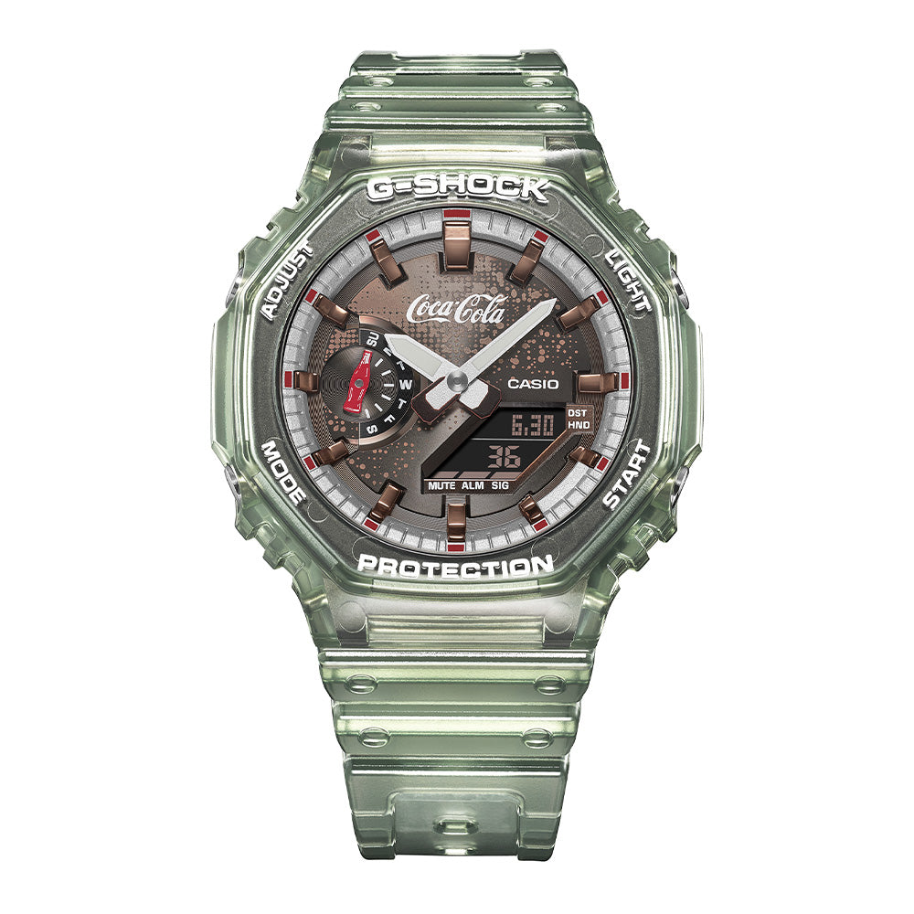 Coca Cola X Casio G-Shock 2100 Series "Contour Bottle"