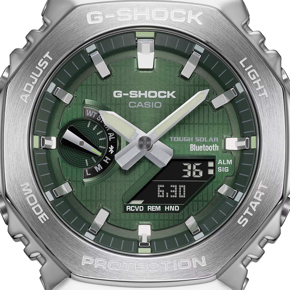 Casio G-Shock 2100 Steel - Green Dial